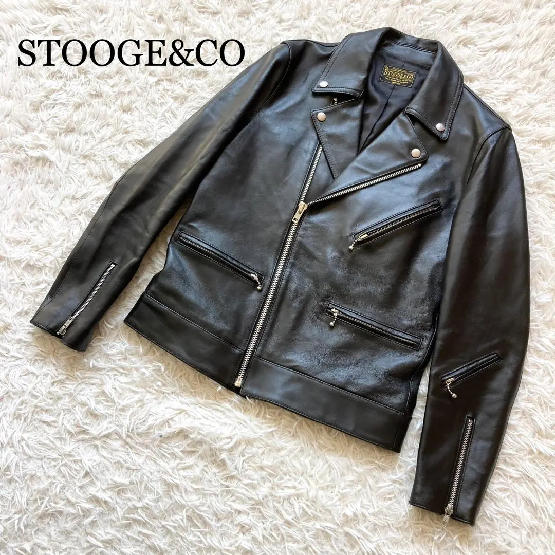 2025年最新】stooge&co レザージャケットの人気アイテム - メルカリ 2025年最新】stooge&co レザージャケットの人気アイテム - メルカリ