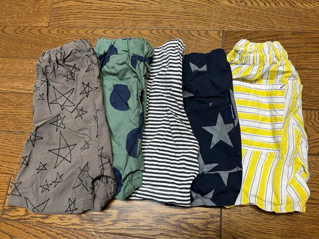 Thumbnail of DILASH Moujonjon Half Pants 80 Size Set - Star Pattern