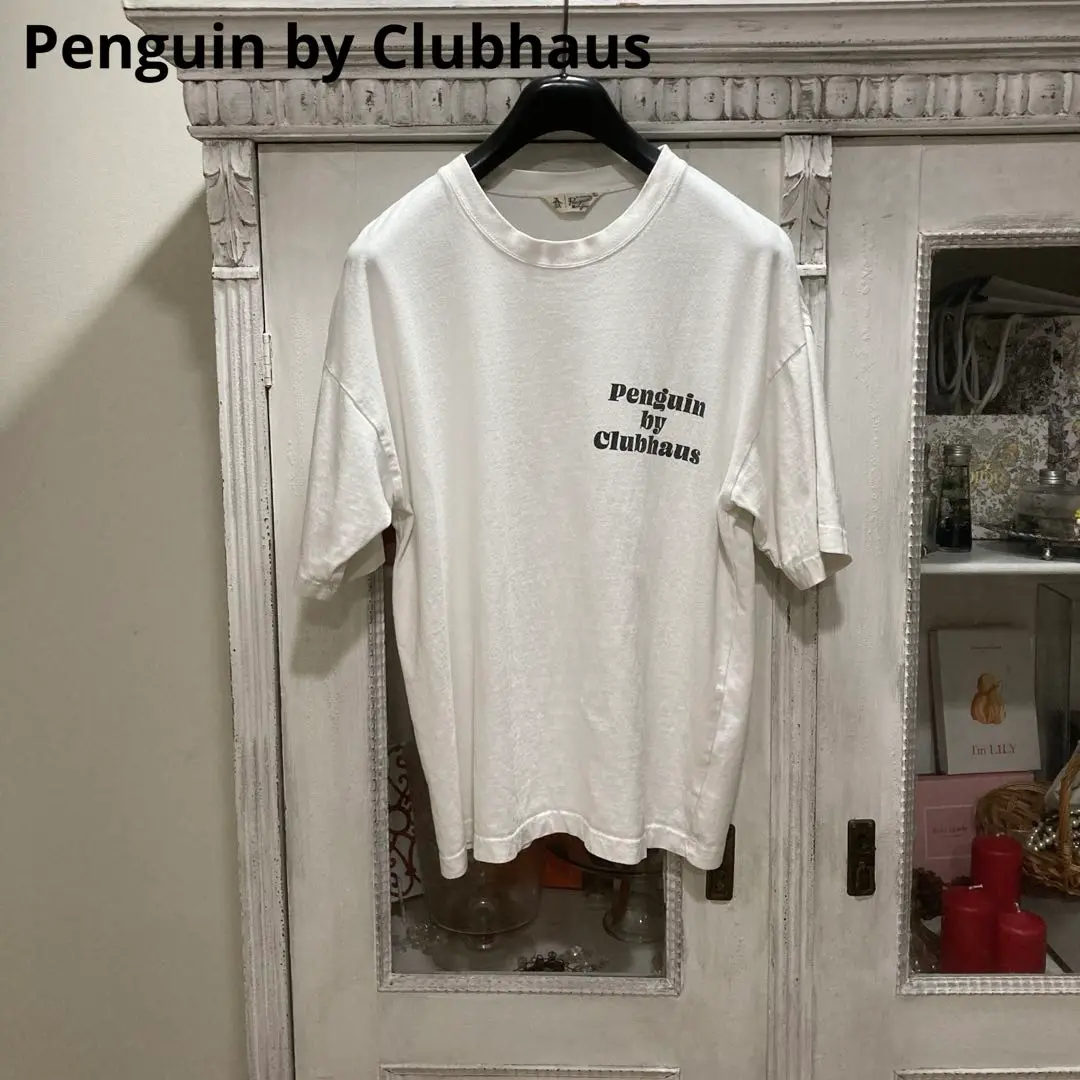 Penguin by Clubhaus ホワイトシャツ Penguin by Clubhaus ホワイトシャツ - メルカリ