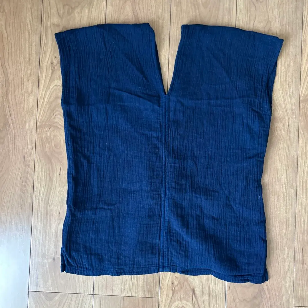 最終価格：えみおわす カレンシャツ 藍染め 手縫い 美品 m69199017165_1.jpg?1728471735
