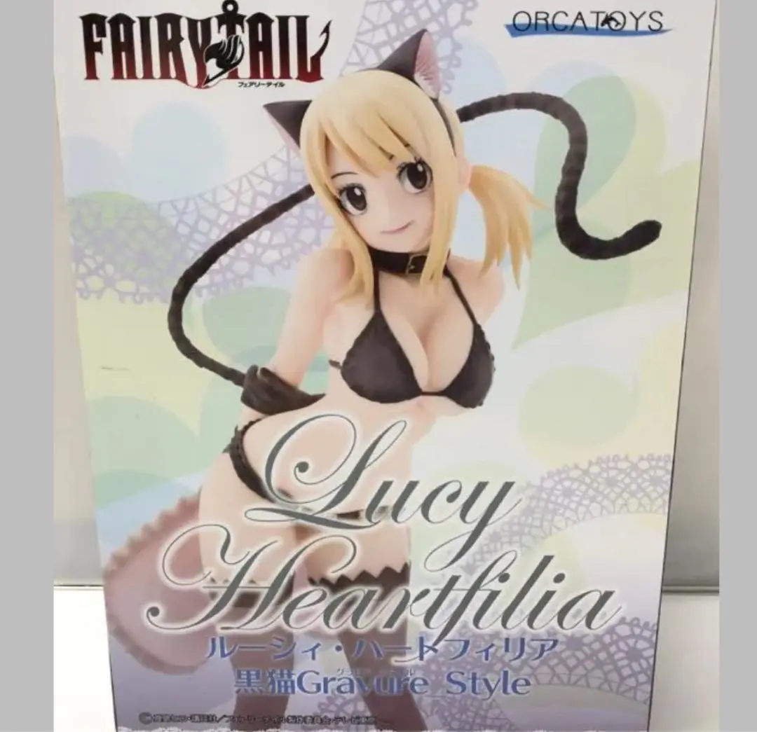 FAIRY TAIL ルーシィハートフィリア黒猫Gravure_Style フィギュア: FAIRY TAIL ルーシィ・ハートフィリア 黒猫