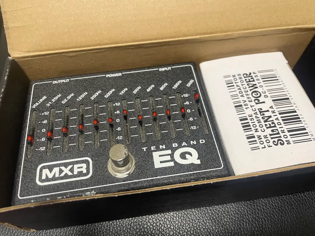 ギター MXR M108SE TEN BAND EQ Limited Ebony MXR / M108SE LTD EB | イシバシ楽器