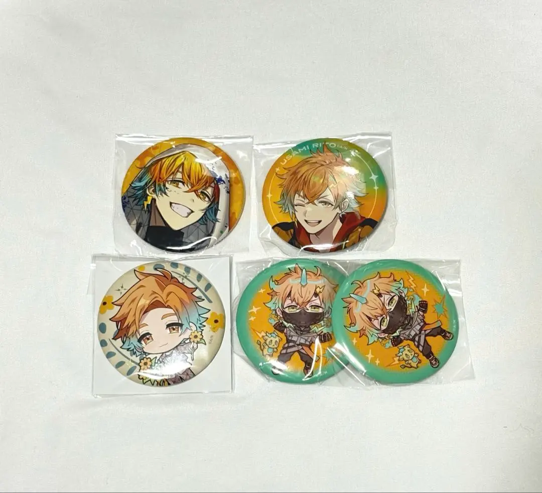 Thumbnail of Usami Rito Button Badge Set