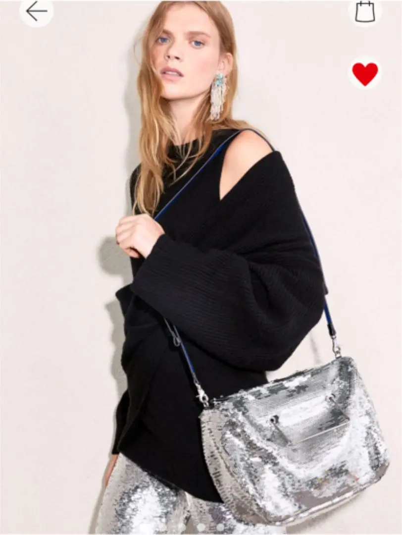 【新品未使用】TOGA PULLA チェーンレザー ショルダーバッグ ブラック TOGA（トーガ）の「【TOGA PULLA/トーガプルラ】Chain bag