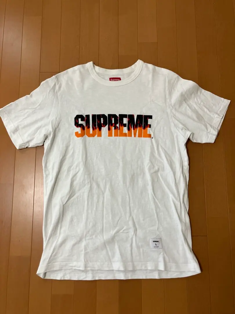 Thumbnail of Supreme White Logo T-shirt