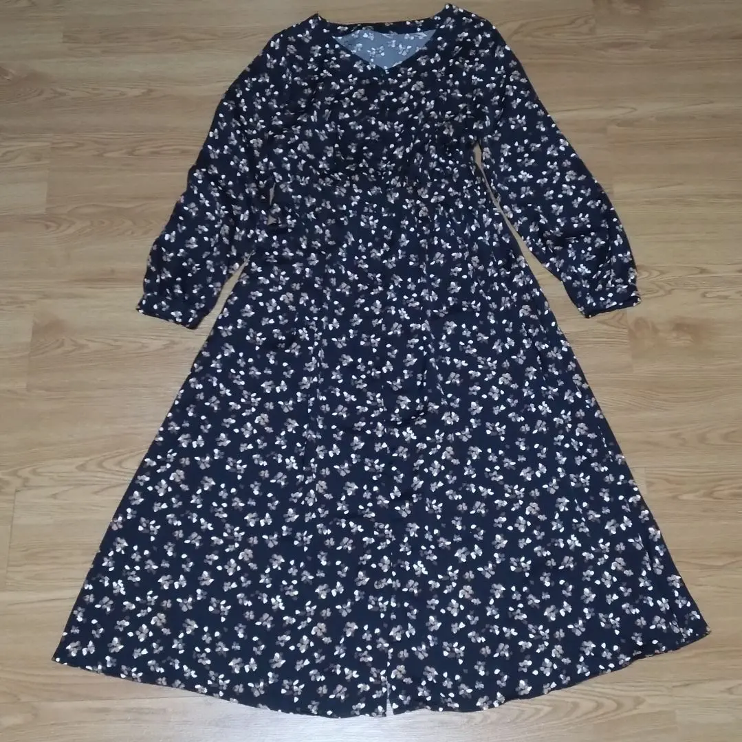 Thumbnail of Global Work Black Long Dress M Cardigan