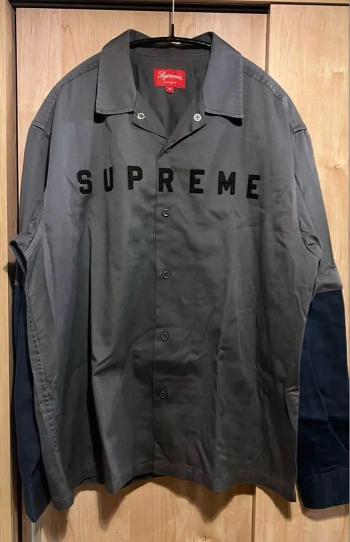 20aw Supreme 2tone Work Shirt ワークシャツ　L Supreme シュプリーム 20FW 2Tone Work Shirt ツートンワーク