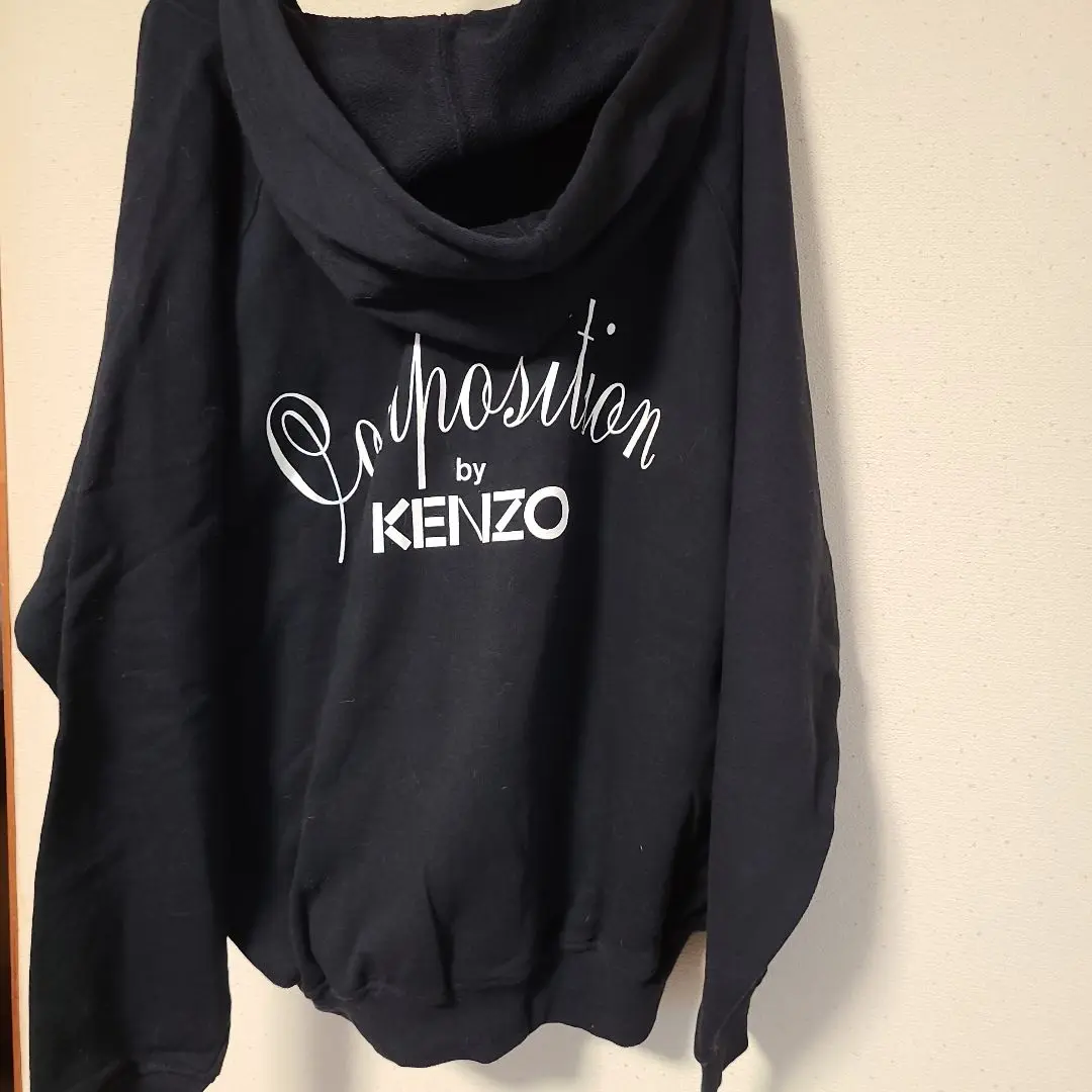 【KENZO】刺繍入りジップアップフーディー KENZO ケンゾー パーカー Boke Flower Zip Up Hoodie
