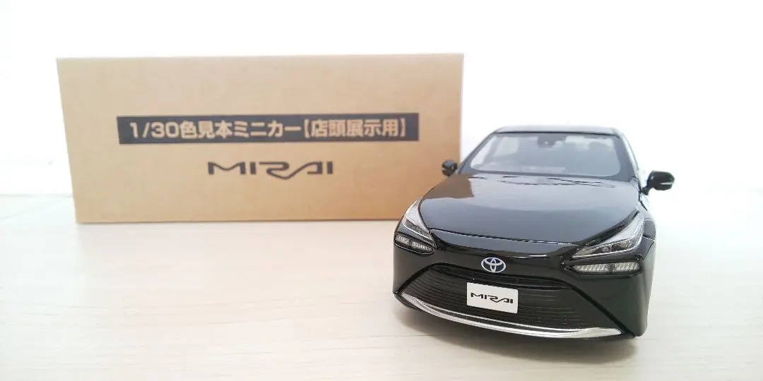 【非売品】MIRAI ミニカー トヨタ - TOYOTA MIRAI 1/30スケール ミニカー 非売品の通販 by