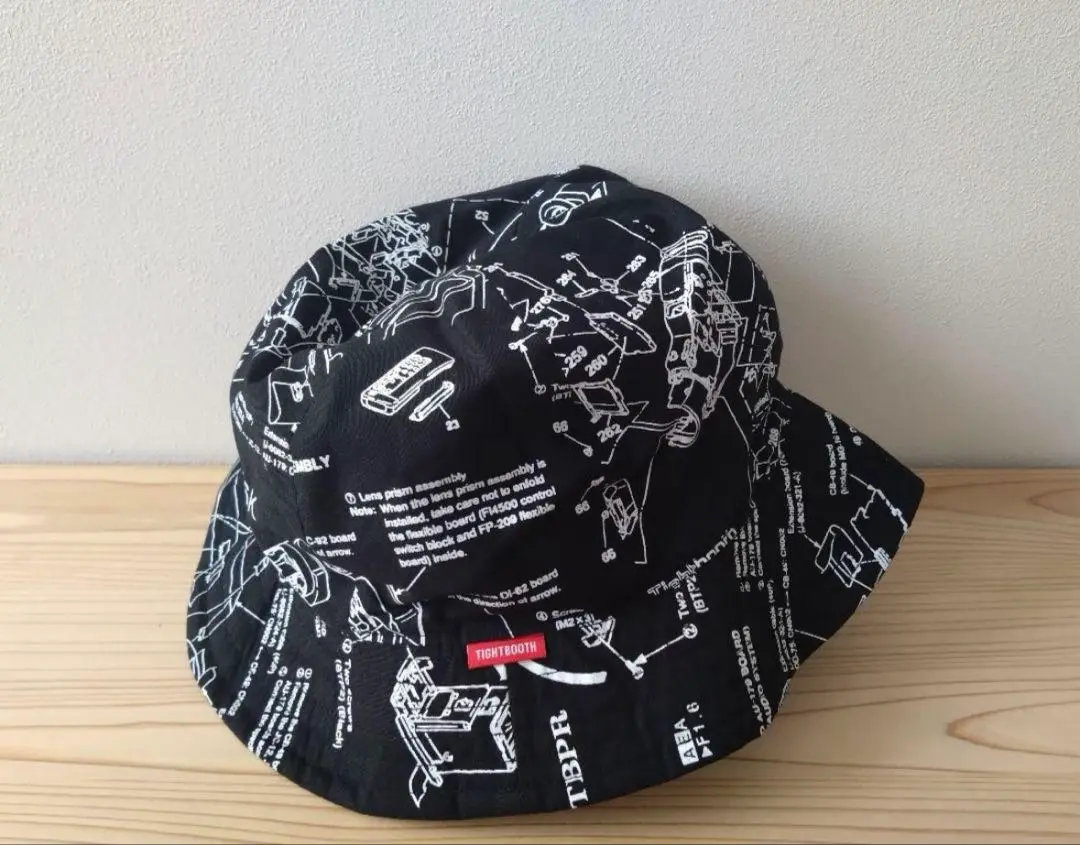 TIGHTBOOTH 2025ブラック ハット　Lサイズ TIGHTBOOTH 2025ブラック ハット Lサイズ（BEP×TBPR】着てみまし