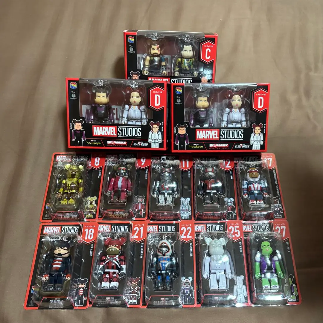 Thumbnail of 【Excellent Condition】Happyくじ BE@RBRICK MARVEL