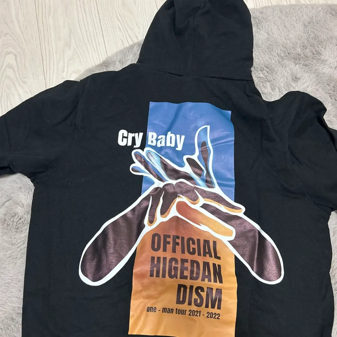 official髭男dism Cry Babyフーディ サイズL official髭男dism Cry Babyフーディ サイズL