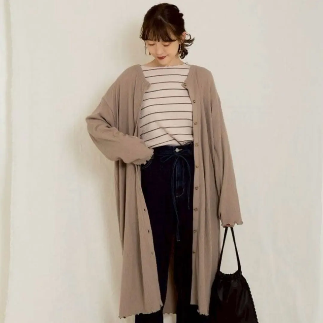Thumbnail of Shimamura Petitprice Aya Long Cardigan L