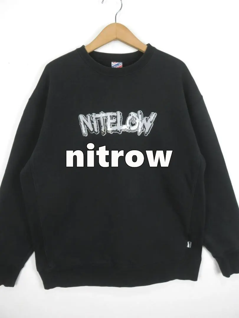 ビッグサイズ　nitrow PEACE スウェット XXL 黒　nitraid ビッグサイズ nitrow PEACE スウェット XXL 黒 nitraid - メルカリ