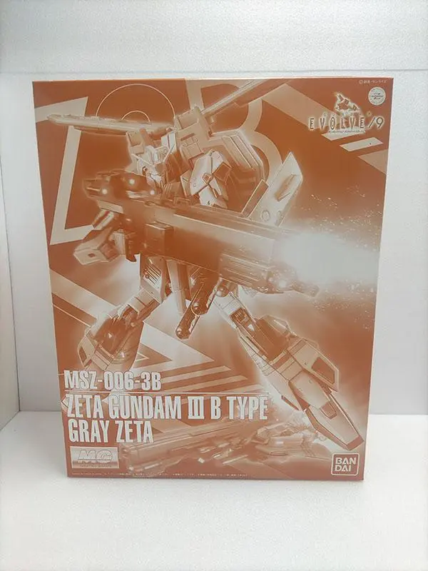 ◼️プレバン【未組立】Zガンダム3号機 グレイ・ゼータMG ガンプラで初立体化！「MG ゼータガンダム3号機B型 グレイ