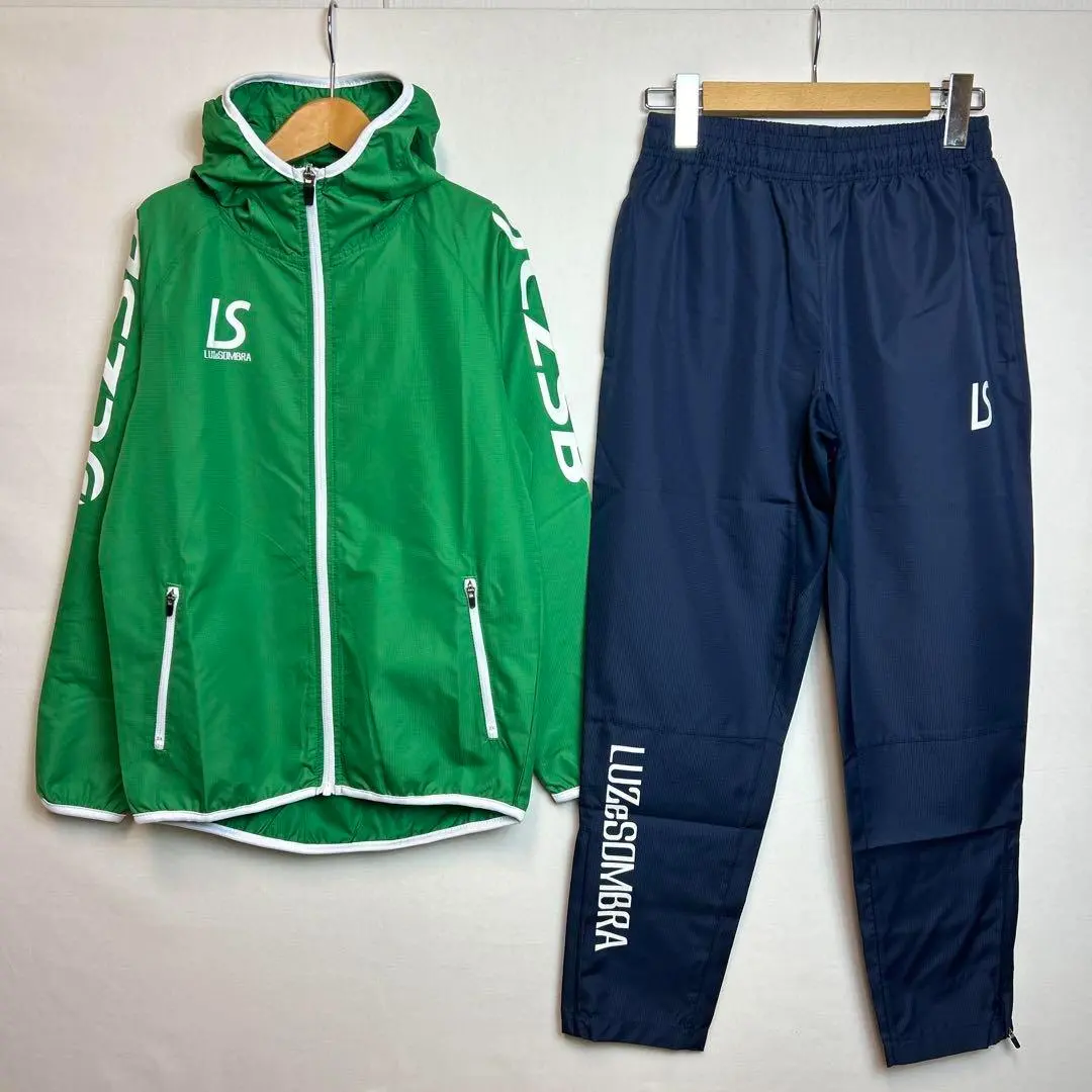 Thumbnail of 140cm LUZ e SOMBRA Junior Piste Top and Bottom Set - Green Navy