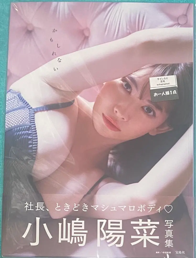 かもしれない サイン入り 小嶋陽菜 写真集 Amazon.co.jp: 小嶋陽菜 こじはる 写真集 かもしれない サイン