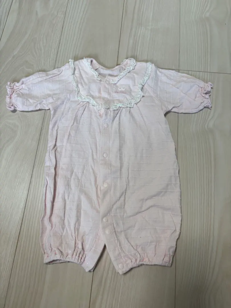 Thumbnail of Pink Romper with Frills, 70cm