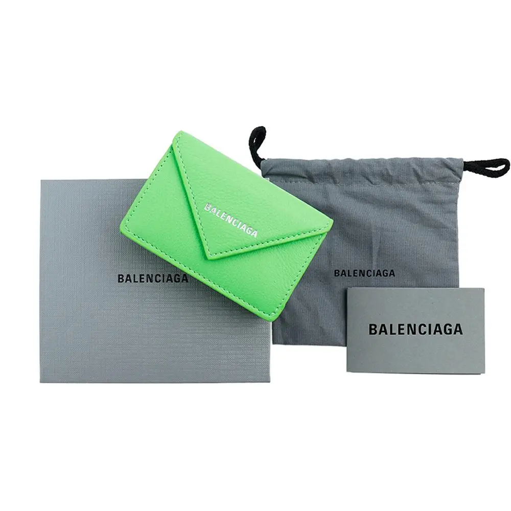 2025年最新】BALENCIAGA カラー：グリーン系 三つ折り財布の人気
