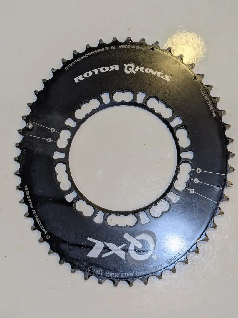 ミ*E様 ROTOR BIKE QXL チェーン ROTOR ローター [ Q- RING QXL 5アーム用アウターリング