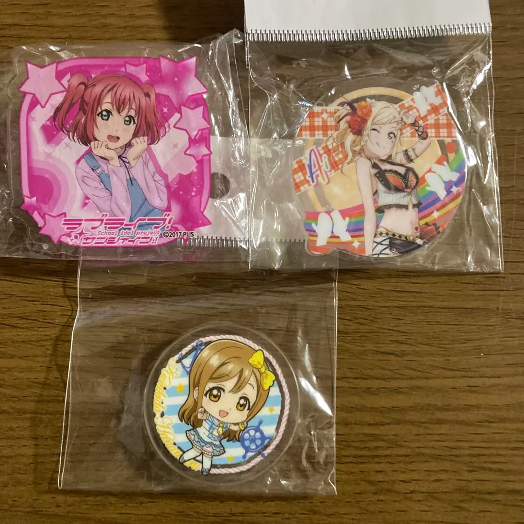 Thumbnail of Love Live! Ruby Kurosawa, Ai Miyashita, Hanamaru Kunikida Acrylic Badge Set of 3