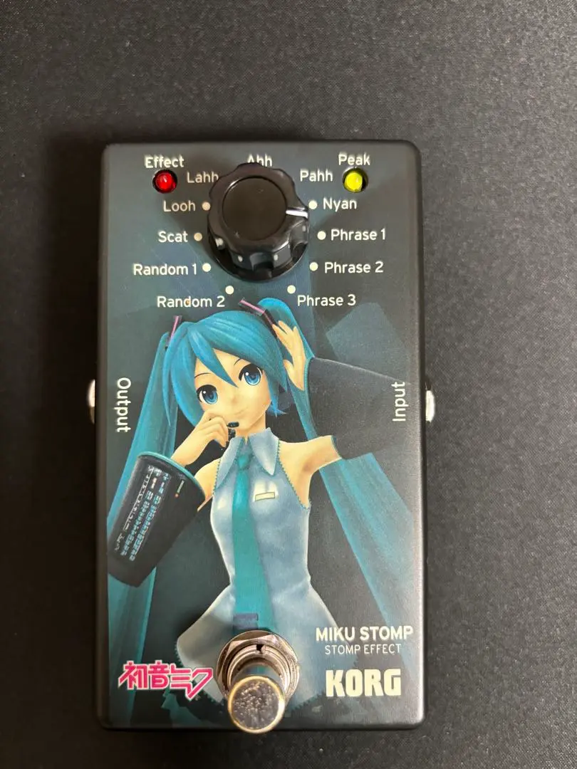 【最終値下】KORG MIKU STOMP 初音ミク エフェクター ミクストンプ Amazon.co.jp: KORG コルグ ギターでミクが歌う! コンパクト