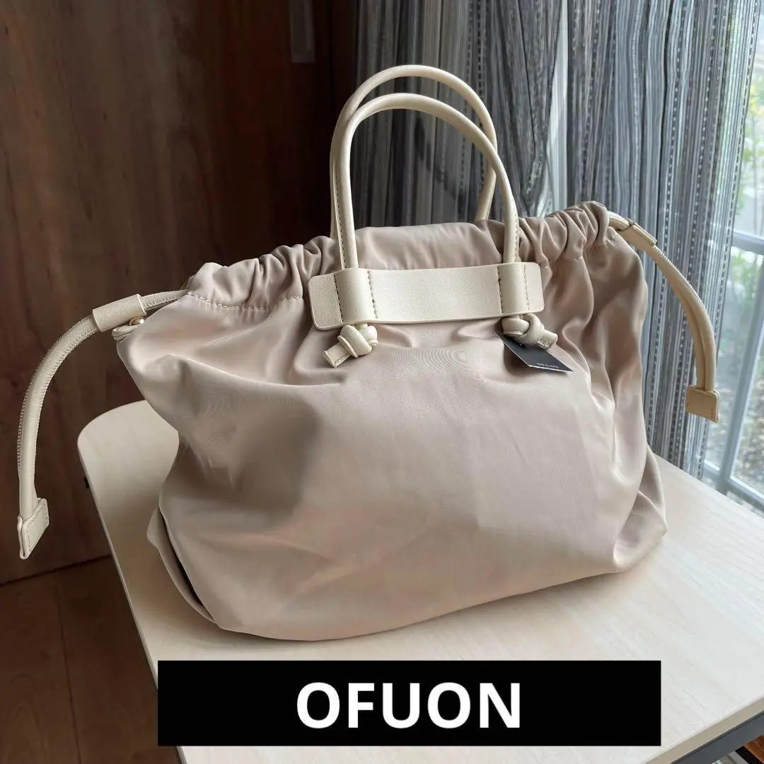 OFUONハンドバック セール】 【2WAY】バンブーハンドルバッグ （トートバッグ