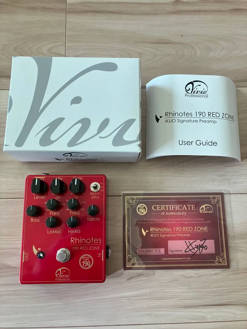 蟹工船　Vivie RHINOTES 190 REDZONE Vivie Rhinotes 190 REDZONE