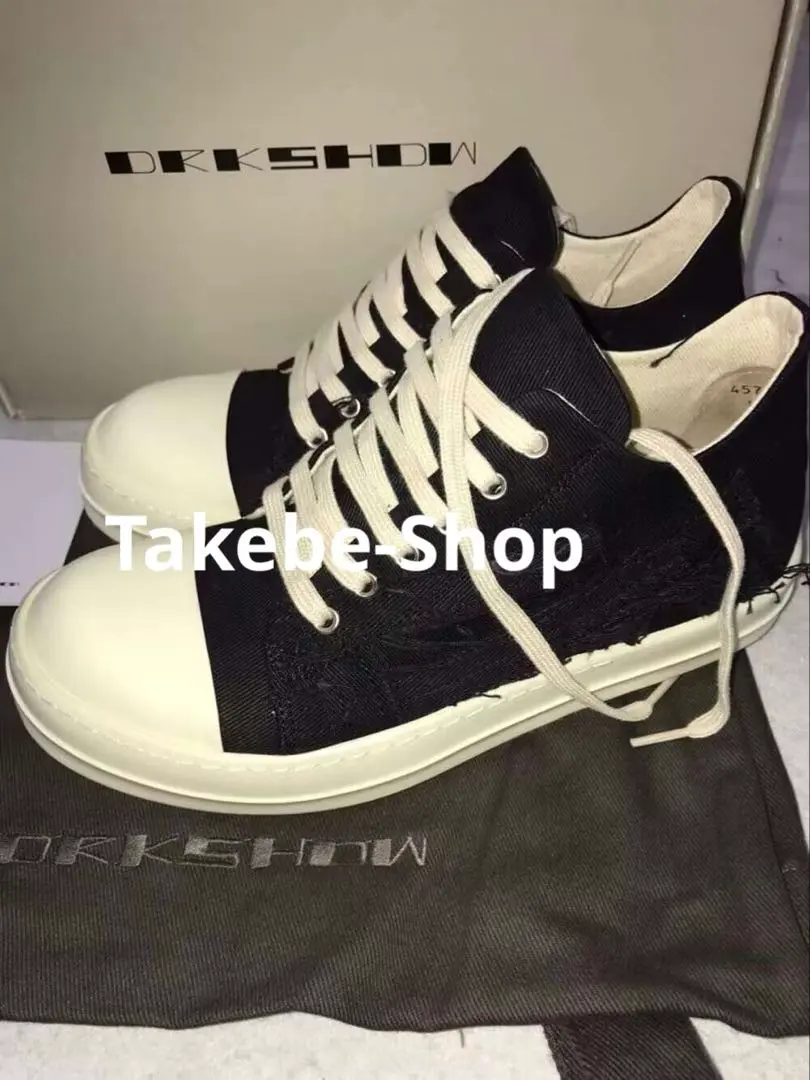 Rick Owens drkshdw SLASH ハイカットスニーカー Rick Owens DRKSHDW Vintage ハイカット スニーカー | ブラック