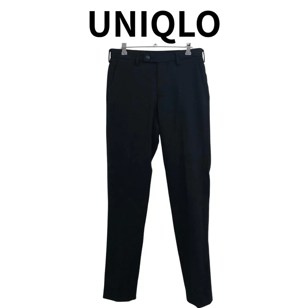 Thumbnail of UNIQLO Uniqlo Slacks Black Tapered Simple Solid