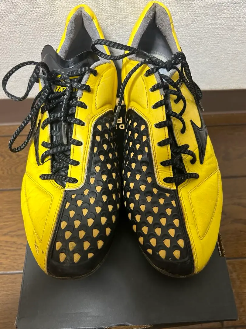 サッカースパイク　ミズノ　イグニタス　24.5 MIZUNO ミズノ イグニタス 3 AS(イエロー×ブルー) 12KT31409