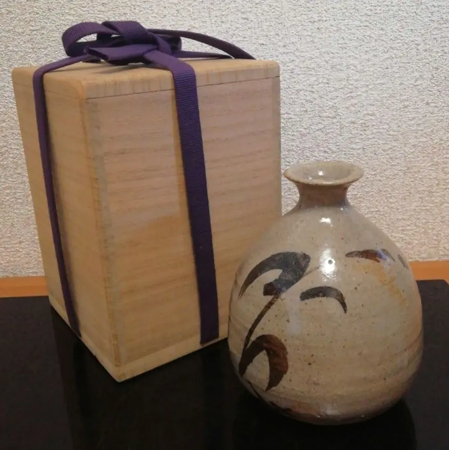 唐津皿　西岡小十　箱なし 唐津皿 西岡小十 箱なし