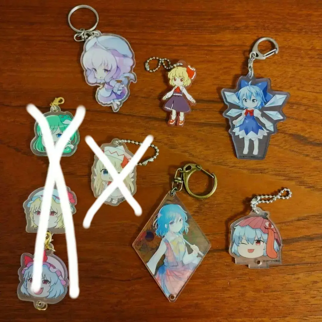 Thumbnail of Touhou Project - Bundle Sale - Keychains - Cirno, Rumia, and Yukkuri