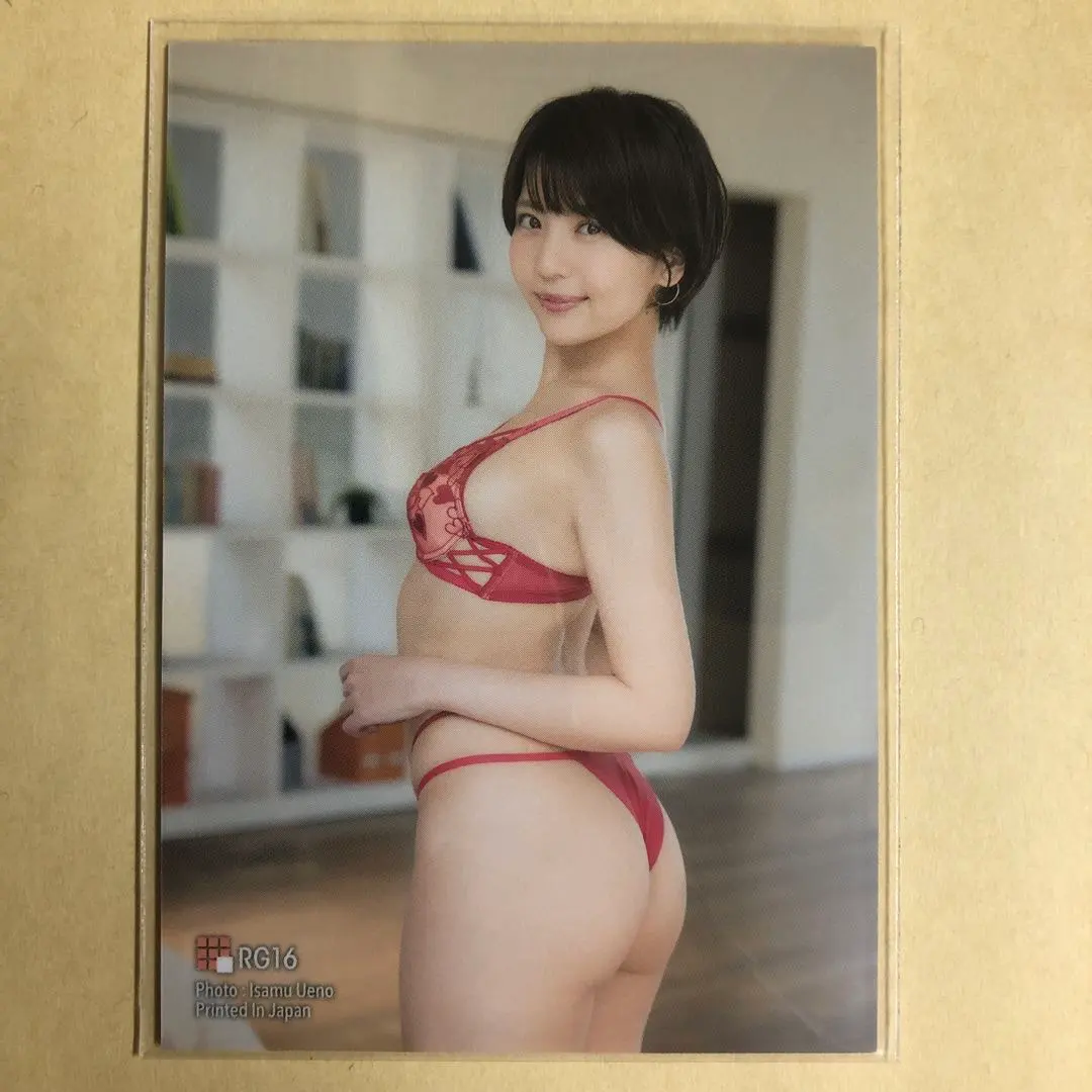 Thumbnail of Moeka Sasaki First Trading Card Idol Gravure Card Underwear RG16