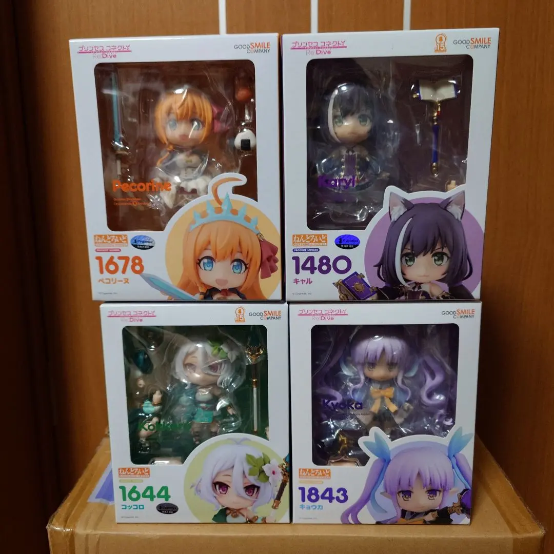 プリンセスコネクト ねんどろいど 4体セット (キャル以外未開封