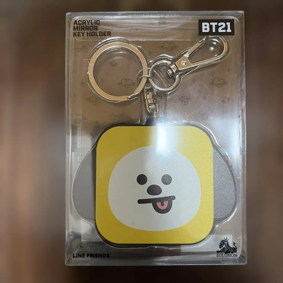 Thumbnail of 【Brand New, Unopened】BT21 CHIMMY Acrylic Mirror Keychain - Official Goods