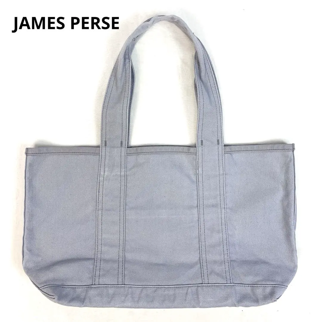 JAMES PERSE CANVAS TOTE グレー   ジェームスパース JAMES PERSE（ジェームスパース）の「James Perse Coated-Canvas