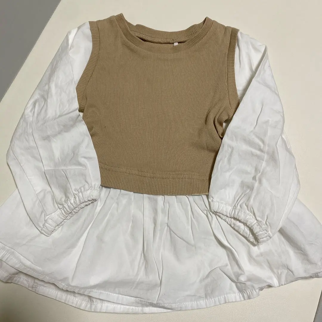 Thumbnail of Nishimatsuya long-sleeved top, 90cm