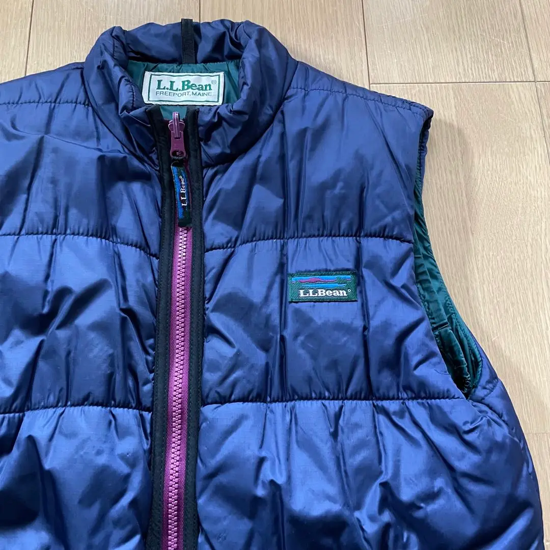 llbean プリマロフト　ダウンベスト　ビンテージ L.L.Bean 1980's PRIMALOFT Vest SizeM-R | HOLIDAY WORKS