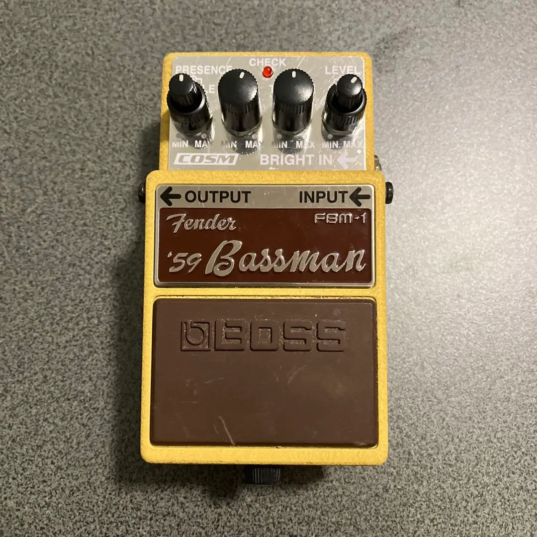 ギター BOSS LegendSeriesFBM_1Bassman Boss FBM-1 Fender '59 Bassman - What To Know & Where To Buy