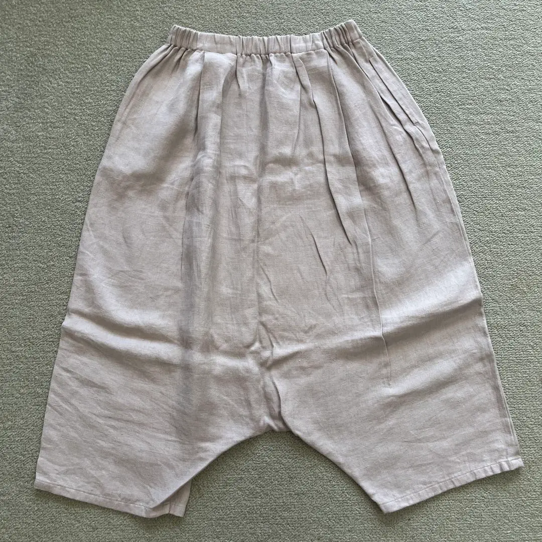 evam eva 今季！新品未使用！完売品！！ウールサルエルパンツ ecru evam eva／ウール サルエルパンツ | Beignets Online