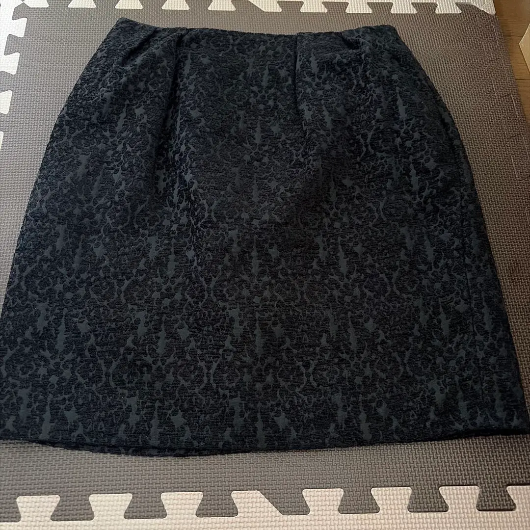 Thumbnail of Rope Picnic, Black Jacquard Skirt, Size 38