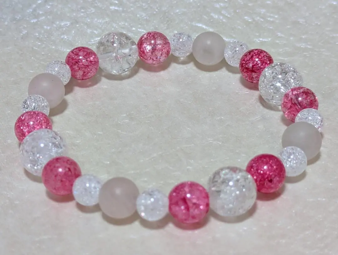 Thumbnail of Power Stone ✨ Crack Quartz ✨ Frost Rose Quartz