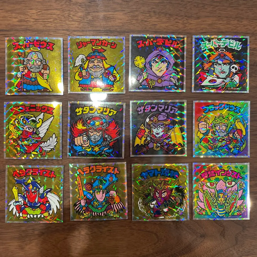 Thumbnail of Bikkuriman Stickers 12-Piece Set Hologram