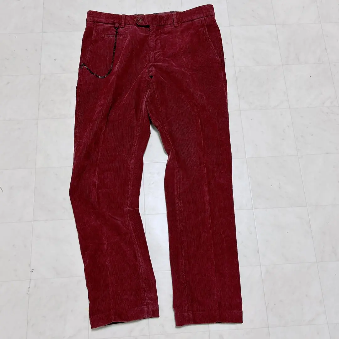 Thumbnail of SANTANIELLO Corduroy Pants with Chain, Size 48