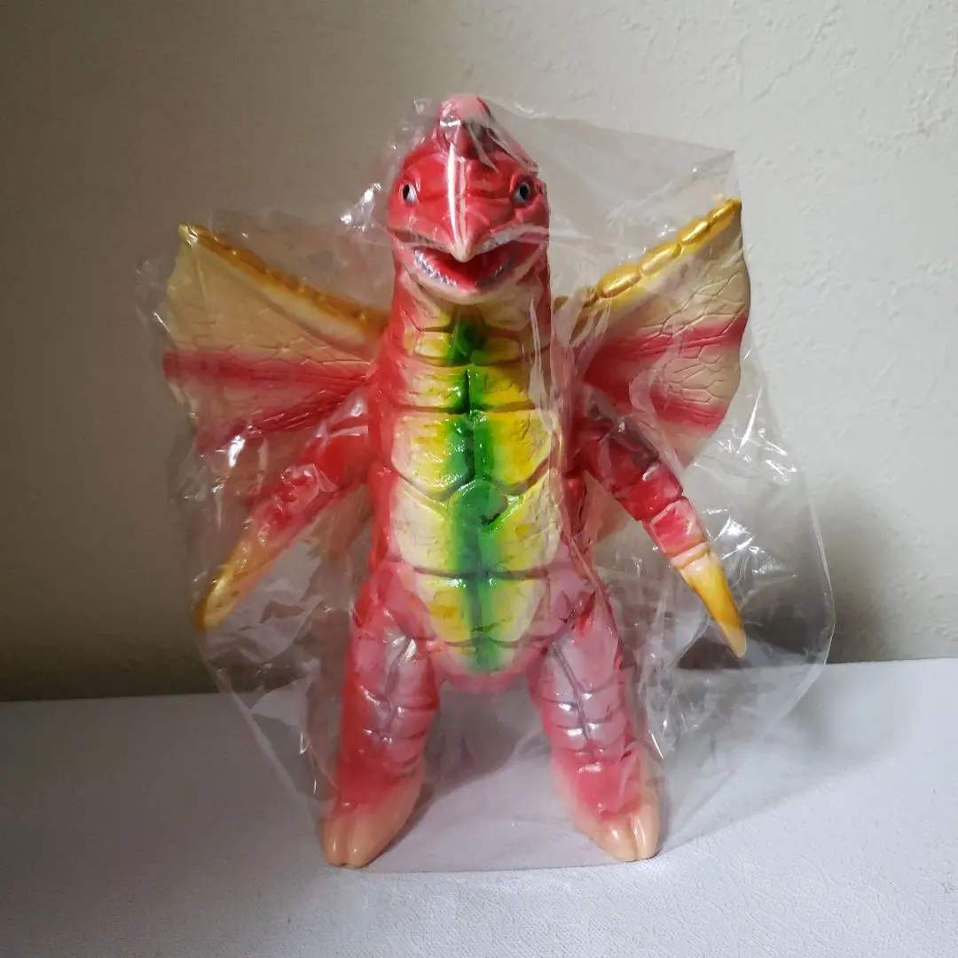 ブルマァク　ドラコ　羽根つき　蓄光　ソフビ