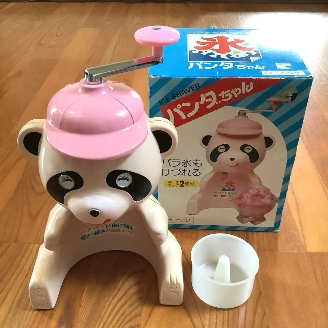 80sヴィンテージ*高橋ライト工業所*古いパンダ 型のかき氷機*氷削機*レトロ Amazon.co.jp: 80sヴィンテージ*高橋ライト工業所*古いパンダ 型