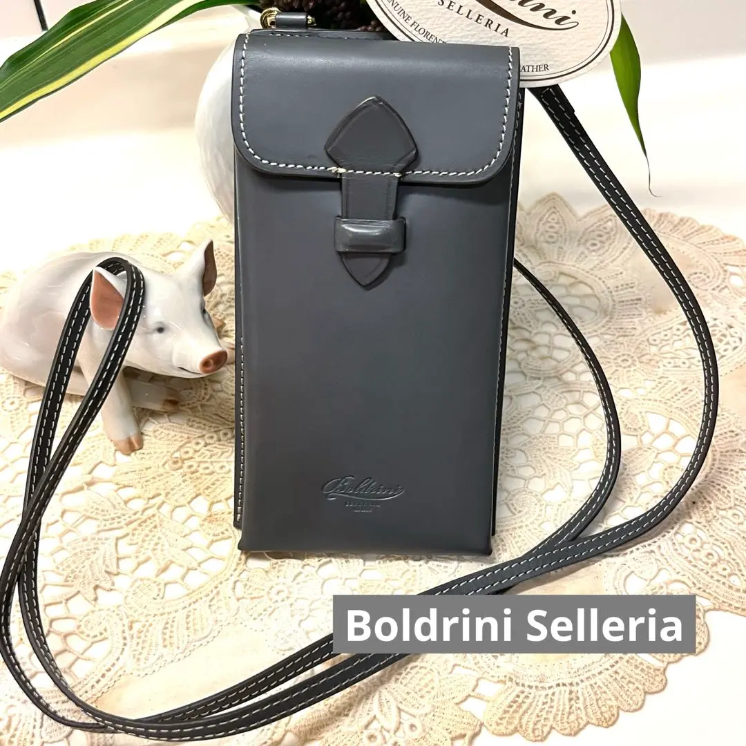 美品 2way Boldrini Selleria ハンドバッグ ショルダー BOLDRINI SELLERIA | レザーショルダーハンドバッグ - メンズ