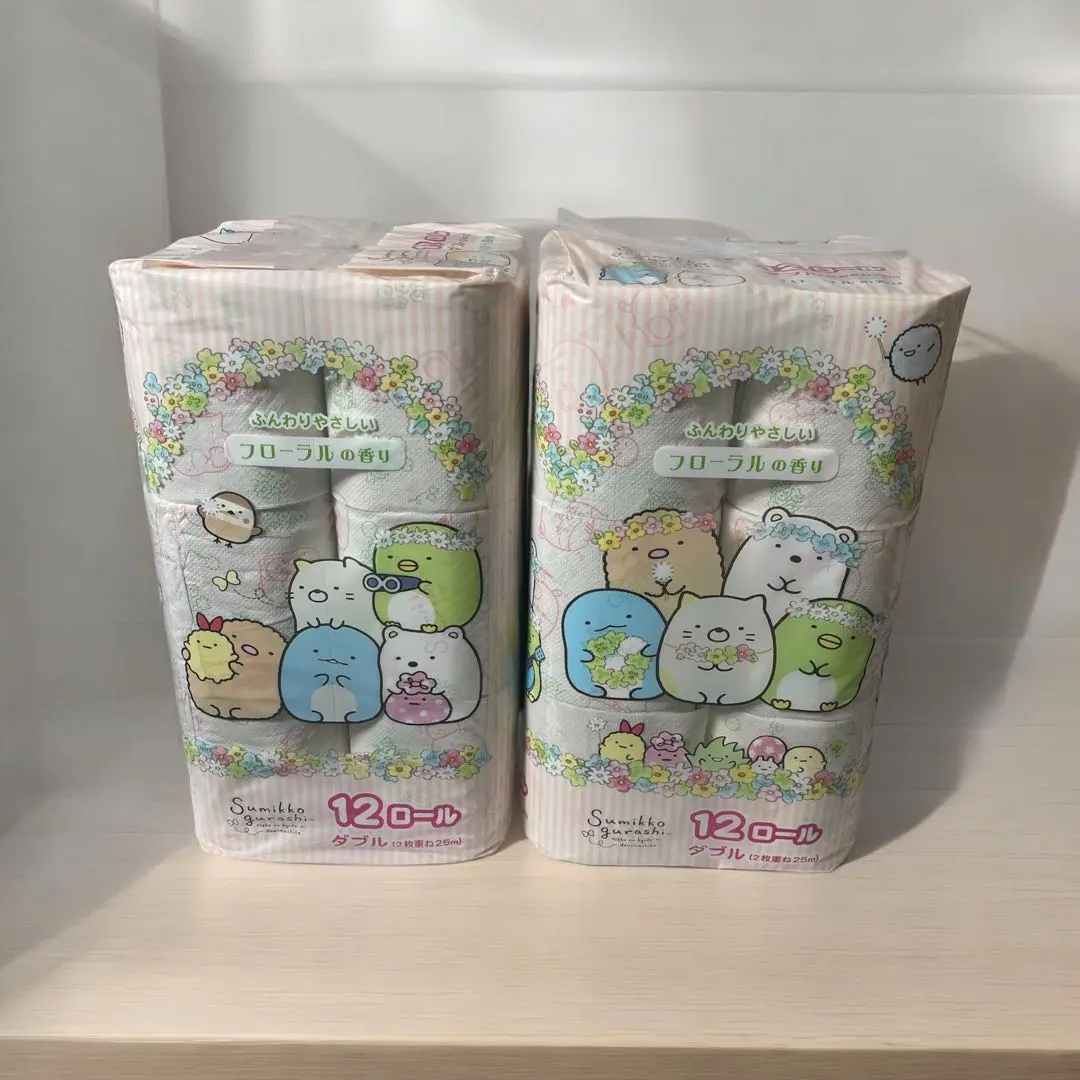 すみっコぐらしぬいぐるみトイレロールホルダーカバー　すみっコぐらしマスコット食器 トイレタリー／収納アイテム 7月下旬発売予定 グッズ