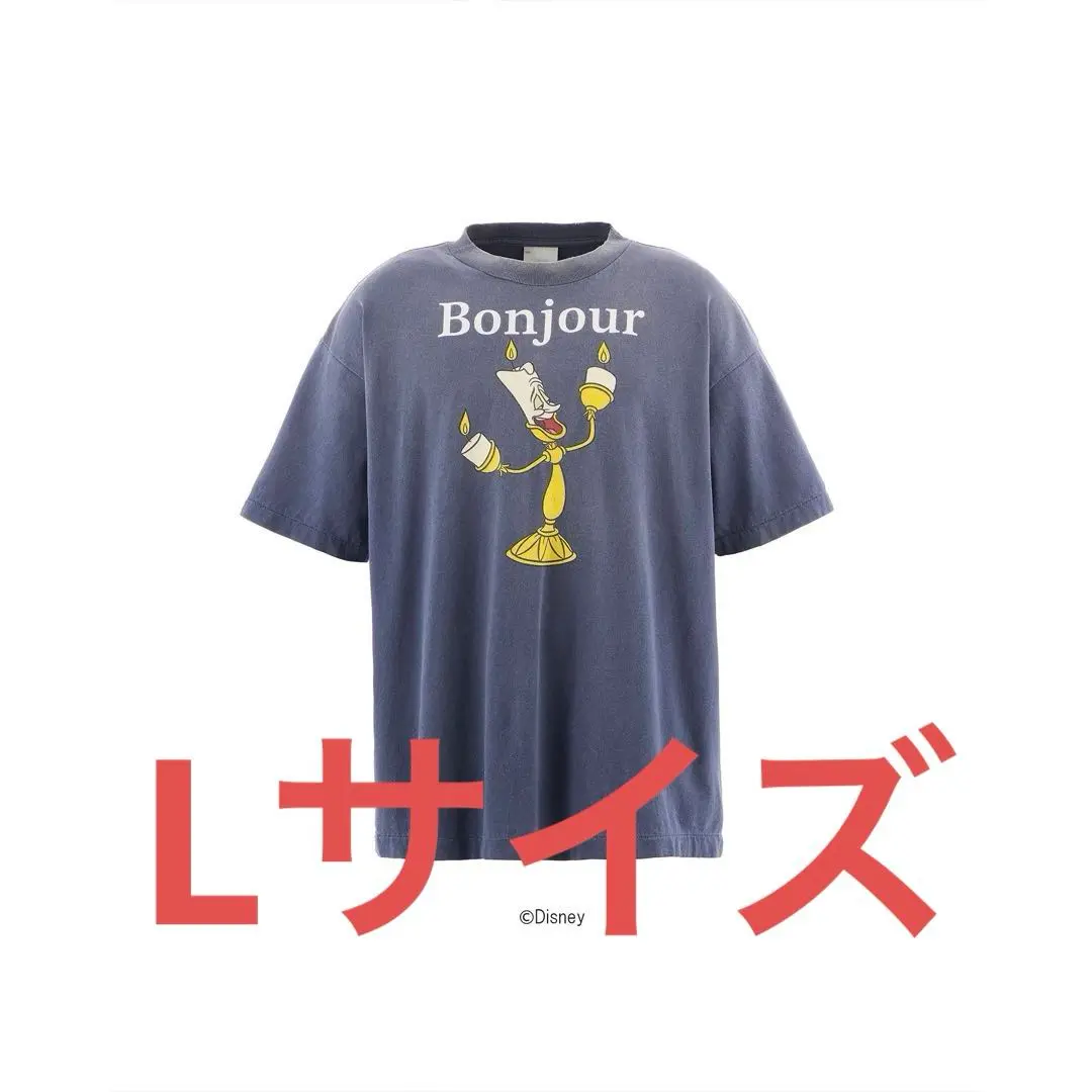 トップス SAINT Mxxxxxx Disney SS Tee Bonjour SAINT Mxxxxxx】× Disney /DSN_SS TEE/BONJOUR/ NVY/Tシャツ